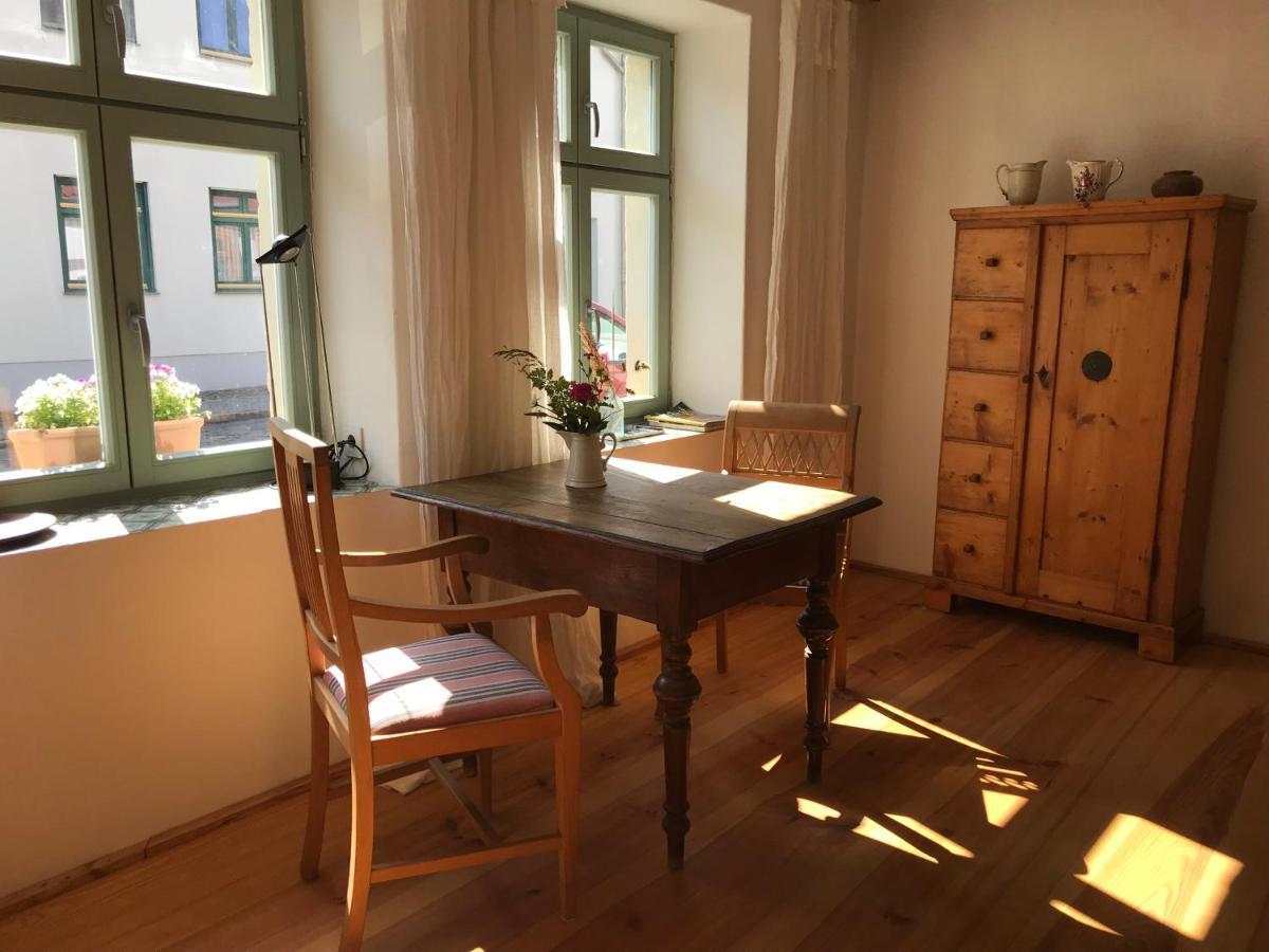 Klein Aber Fein In Der Altstadt Angermunde Exterior foto